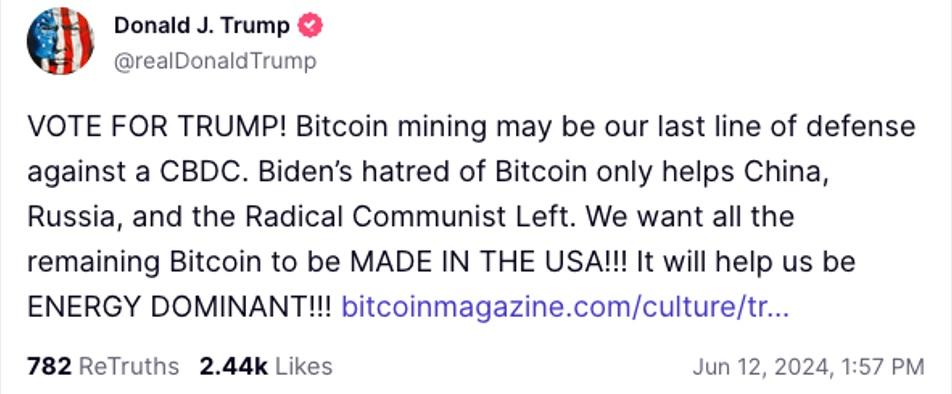 Trump-defende-a-extração-de-Bitcoin-nos-EUA 