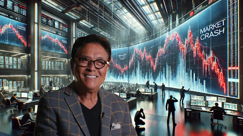 Robert Kiyosaki prevê “o maior crash do mercado de sempre