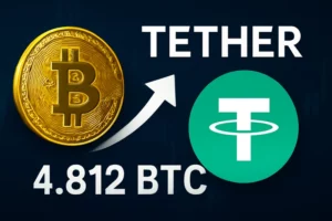 Tether vai expandir as suas participações em Bitcoin com a nova compra de 4.812 BTC
